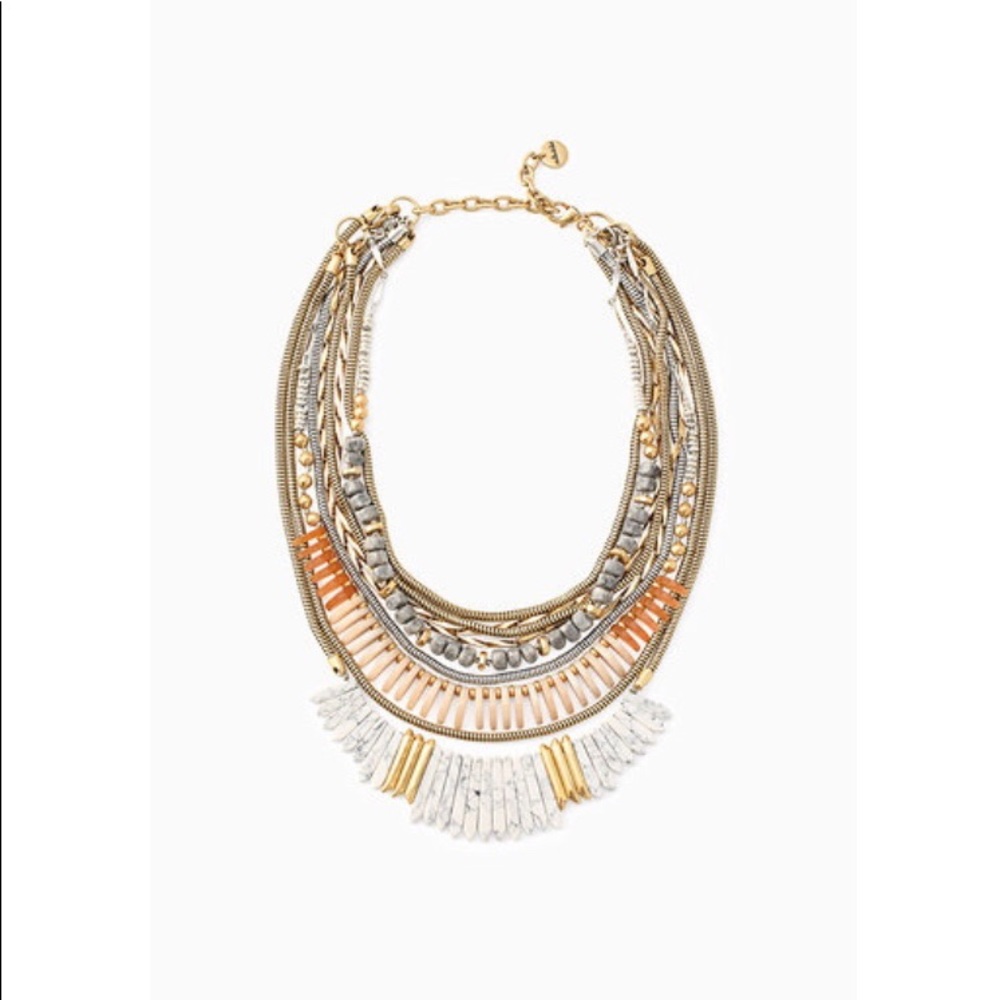 Ezra statement necklace